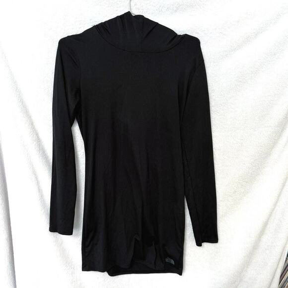 The North Face FlashDry Terra Metro Black Tunic Dress Top Hoodie Sz Small - Picture 5 of 7